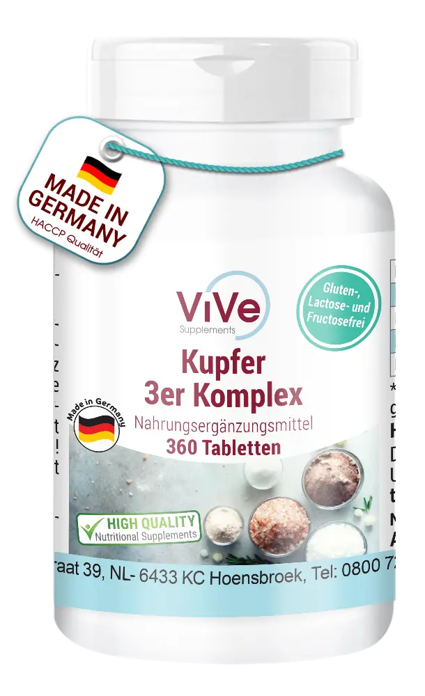 Kupfer 3er Komplex